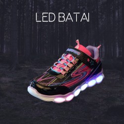 Juodi LED batai