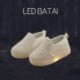 Sidabriniai LED batai